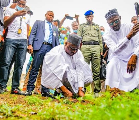 World Humanitarian Day: Gov.Fintiri Flaggs off Tree Planting Campaign
