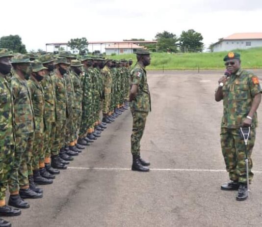 Exhibit professionalism competence and gallantry, COAS tells troops