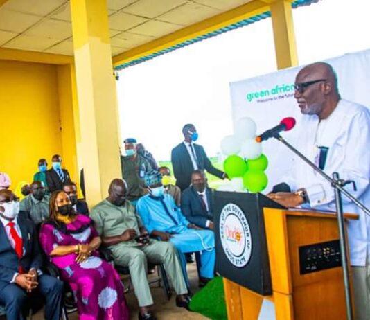 Gov Akeredolu welcomes Green Africa Airways into Ondo