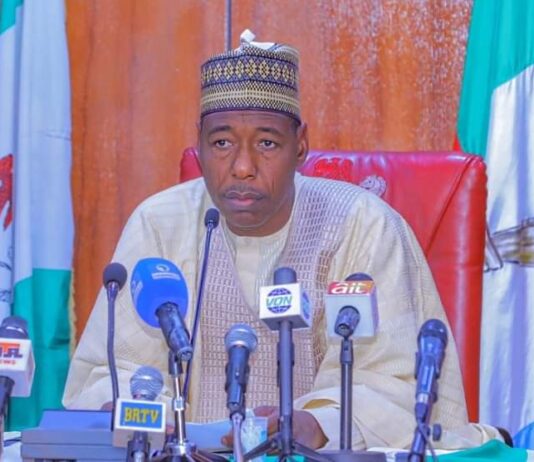 Zulum swears in new commissioner, judicial council members