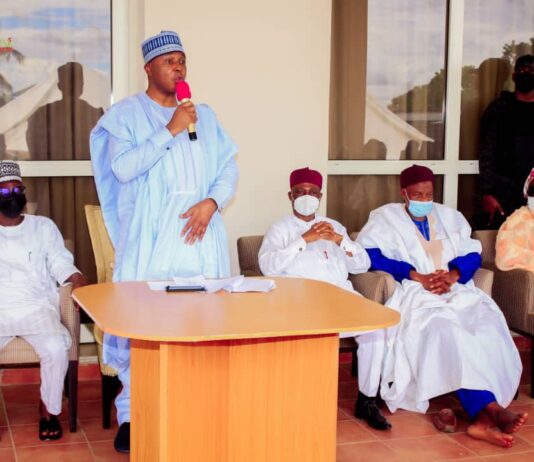 Saraki holds PDP Stakeholders Consultative Session in Kwara