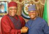 Kogi Governor, Yahaya Bello receives former Aviation Minister, Fani-Kayode