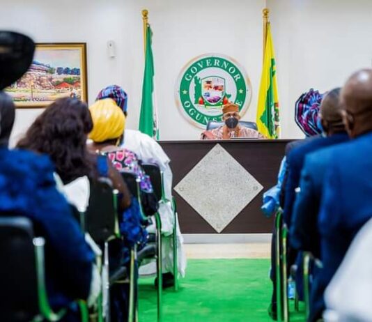 Make probity, prudence your watchword, Abiodun charges new Permanent Secretaries