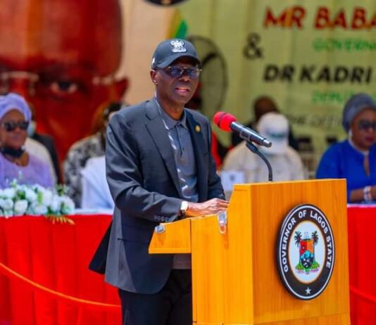 Sanwo-Olu commissions 100-unit housing project in Lekki