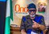 We have deepened ease of doing business in Ondo – Gov Akeredolu