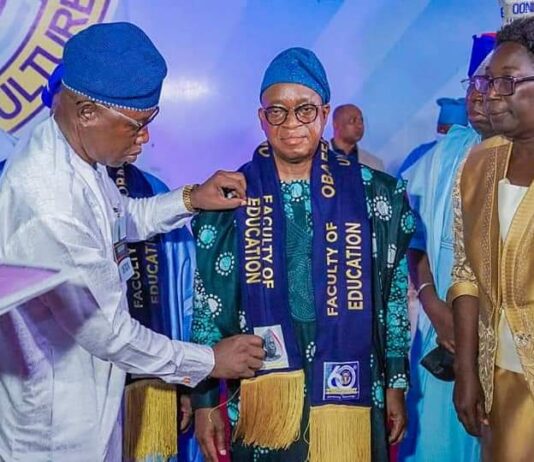 Oyetola bags Awolowo free education award of OAU