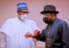 President Buhari hails Dr Goodluck Jonathan at 64