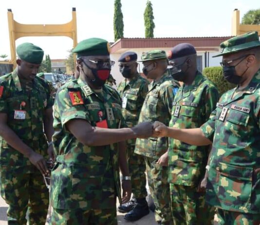 Chief of Army Staff tours 1 Division Area of Responsibility