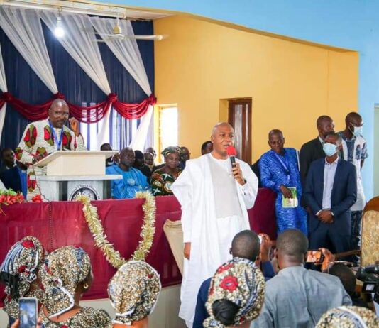 Saraki attends funeral service of ex-Kwara Dep. Gov, Ogundeji