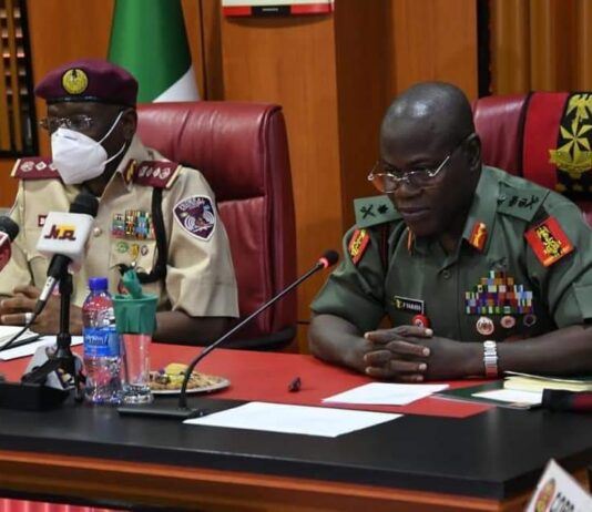 FRSC commends the Nigerian Army for Human Capacity Development