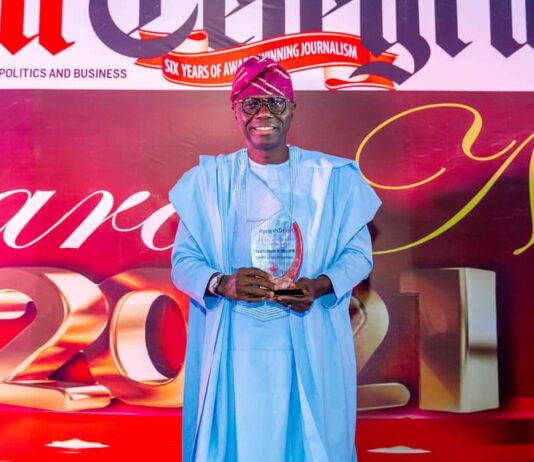 Lawan, Kalu hails Sanwo-Olu for New Telegraph good governance award