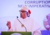 President Buhari vows to sanction corrupt public servants, honours three Nigerians for Integrity, exemplary conduct