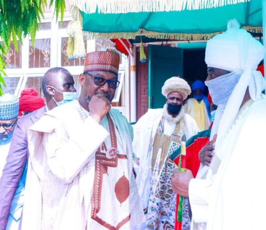 Governor Abubakar Sani Bello visits Kano for condolence