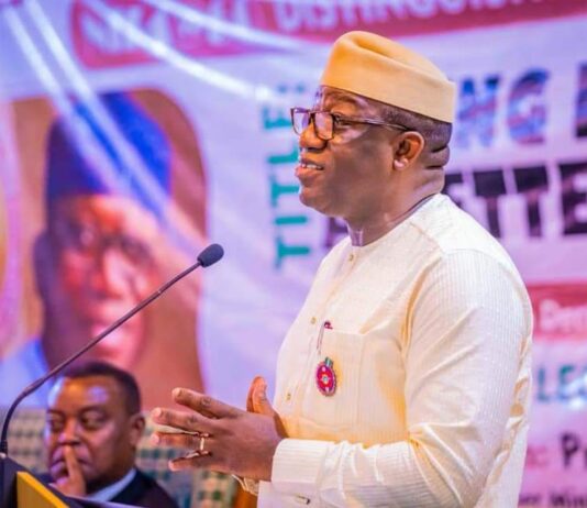GBV: Governor Fayemi calls for men’s involvement