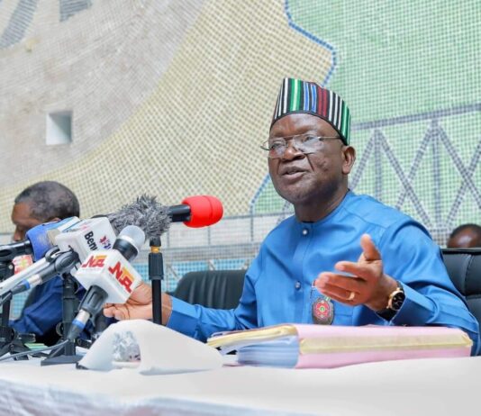 Ortom commends Buhari for withholding assent on direct primaries