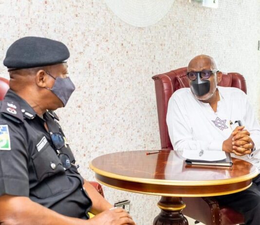 Be a team player, Gov Akeredolu urges new police commissioner