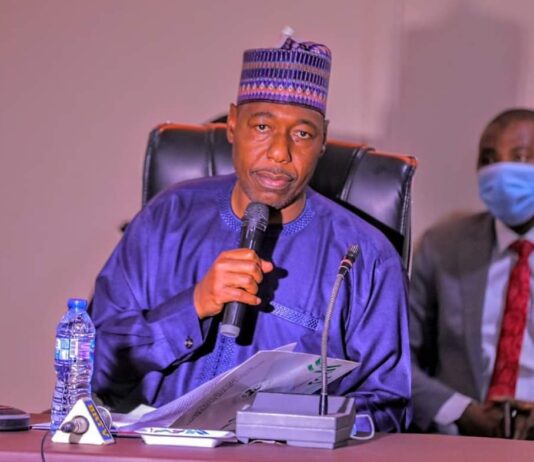Zulum meets foreign NGOs, CSOs, explains closure of camps, restriction on food aide