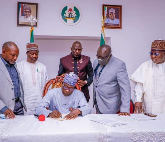 Governor Lalong signs N106.8Bn 2022 appropriation bill into law