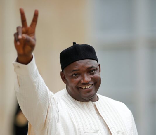 Gambian President Barrow Vows Economic Progress At Start Of Second Term