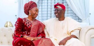 Sanwo-Olu congratulates Lagos first lady at 55