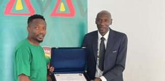 CAF, LOC officially welcome Super Eagles to AFCON 2021