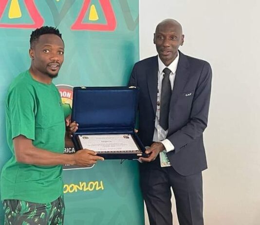 CAF, LOC officially welcome Super Eagles to AFCON 2021