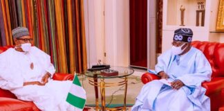 I want to contest for President in 2023, Tinubu tells Buhari