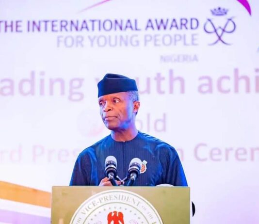 Osinbajo celebrates young Nigerians, says youths are Nigeria’s most valuable assets