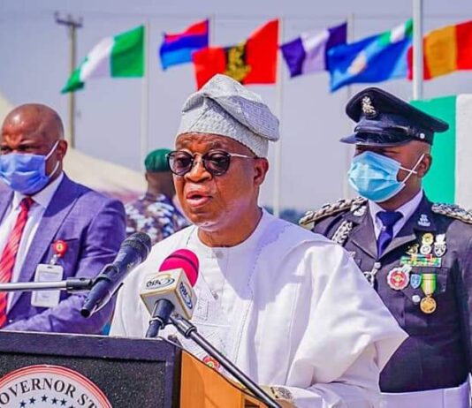 Armed Forces Remembrance Day: Let’s seize this day to recommit ourselves to the ideals of nationhood, Oyetola urges Nigerians