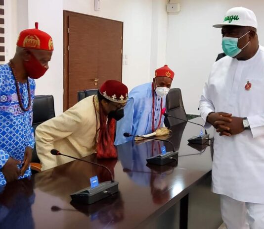 Ezeagu Leaders of Thought, Monarchs laud Gov. Ugwuanyi’s commitment to equitable zoning