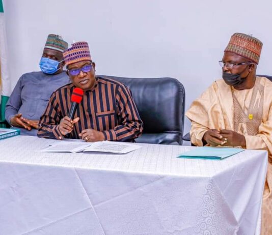 Governor Lalong receives staff audit report, vows to remove questionable civil servants