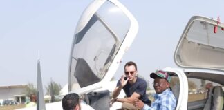 Ortom flags-off BENGIS digital aerial photography