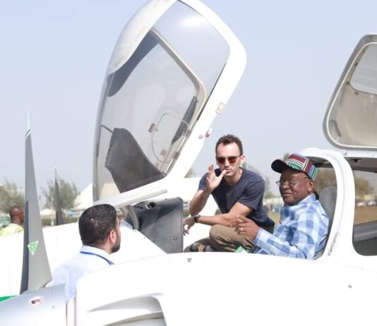 Ortom flags-off BENGIS digital aerial photography