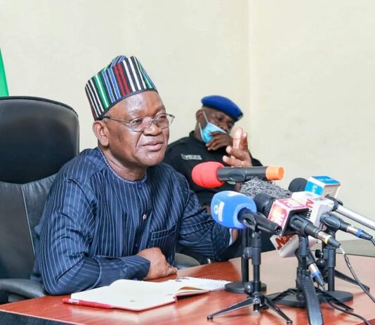 Ortom directs Ministry of Lands and Survey to issue C of O to NAF