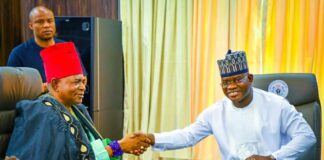 Your ascension is divine, not human interference – Gov. Bello to Attah Igala –designate