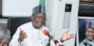 Ortom urges FG to take Gov Zulum’s alarm on ISWAP’s activities seriously