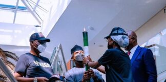 Osinbajo receives 2022 NUGA games ‘Unity Torch’