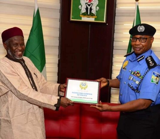 Administration of Justice: IGP pays historic visit to Chief Justice of Nigeria
