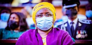 Aisha Buhari Visits Senate To Witness Laying Of Constitution Review Report