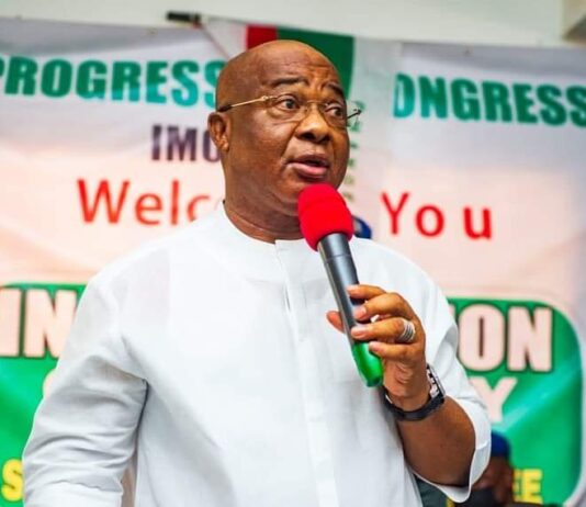 “We have returned the party back to the people”, Uzodimma assures Imo APC stakeholders