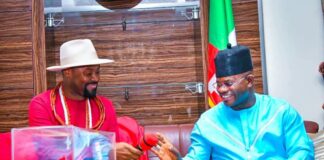 Governor Bello Plays Host to Olu of Warri, HRM Ogiame Atuwatse III in Lokoja