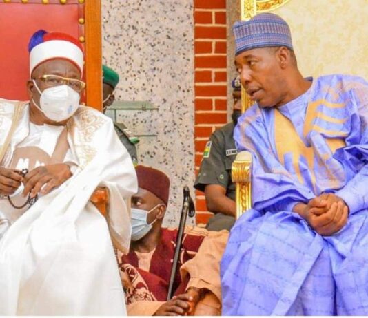 Zulum celebrates Shehu of Borno’s 13th anniversary