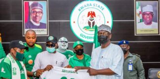 Kwara Gov pledges more assistance for Sports as Super Eagles Suporters’ Club is launched