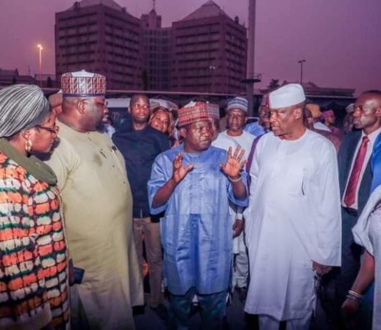 APC Convention: Chairman And Members Of Venue/Site Servicing Committee Inspect Eagle Square