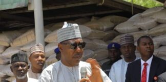 Ramadan: Zulum gifts food-bags, cloth, N5.7m to 285 Govt House cleaners