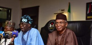 Tinubu Visits El-Rufai, Donates N50m To Victims Of Train Attack