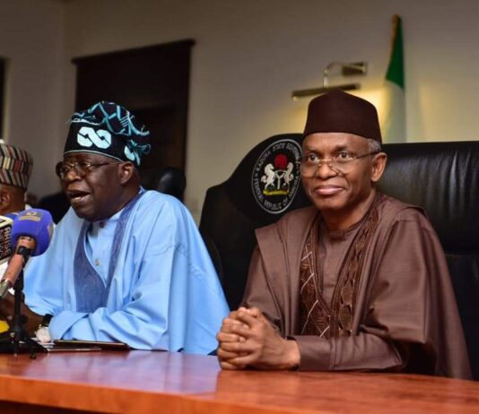 Tinubu Visits El-Rufai, Donates N50m To Victims Of Train Attack