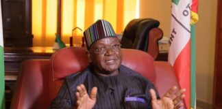 Zoning: We did not throw open presidential ticket – Ortom