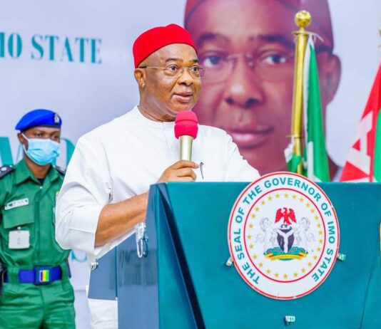 Gov. Uzodimma reaffirms partnership with US govt on COVID-19 vaccination