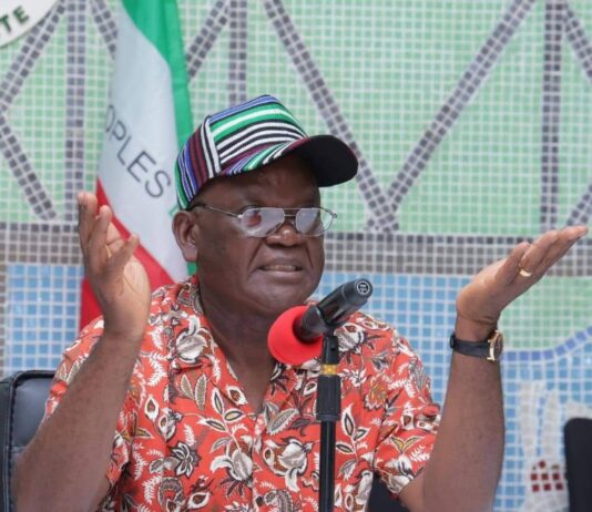 Gov Ortom reinstates aides who lost out in election bid